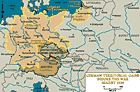 L'espansione territoriale tedesca prima della guerra