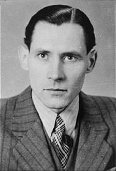Karl-Heinz Kusserow, a Jehovah's witness who was imprisoned by the Nazis because of his beliefs.