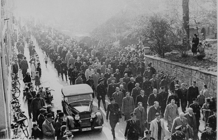 Torah Scroll Saved in the November (Kristallnacht) Pogrom in Leipzig