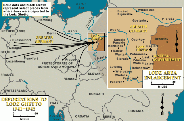 Deportations To Lodz Ghetto 1941 1942 The Holocaust Encyclopedia   145