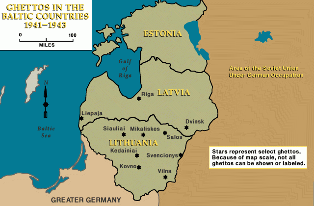 Baltic Countries: Maps | The Holocaust Encyclopedia