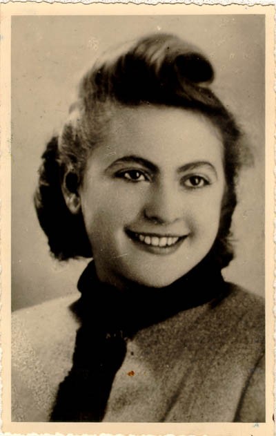 Amalie Petranka (later Salsitz) at 22 years of age.