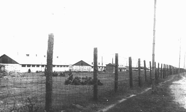 <p>A view of the Janowska forced-labor camp outside Lvov. Janowska, Poland, date uncertain.</p>