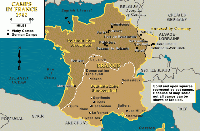Camps in France, 1942 [LCID: fra72020]