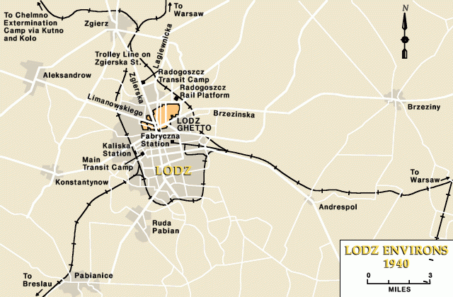 Lodz ghetto environs, 1940 [LCID: lod44020]
