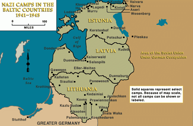 Nazi camps in the Baltic Countries, 1941-1945