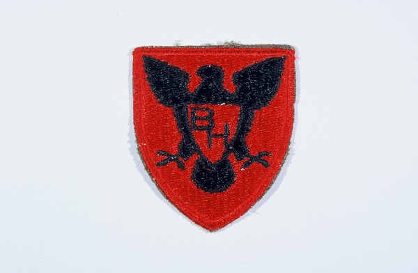 Insignia of the 86th Infantry Division. The 86th Infantry Division developed the blackhawk as its insignia during World War I, to ... [LCID: n05647]