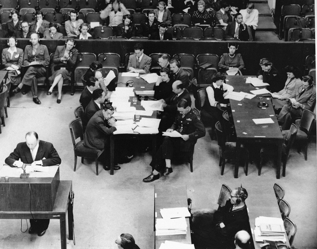 The prosecution team during the Doctors' Trial. Nuremberg, Germany, December 9, 1946-August 20, 1947. [LCID: 07348]