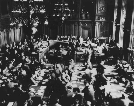  A view of the courtroom during the first week of the Reichstag Fire Trial before the Supreme Court in Leipzig. [LCID: 19397]