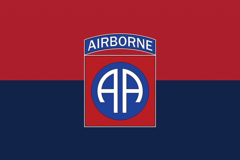 Flag graphic for US 82nd Airborne Division