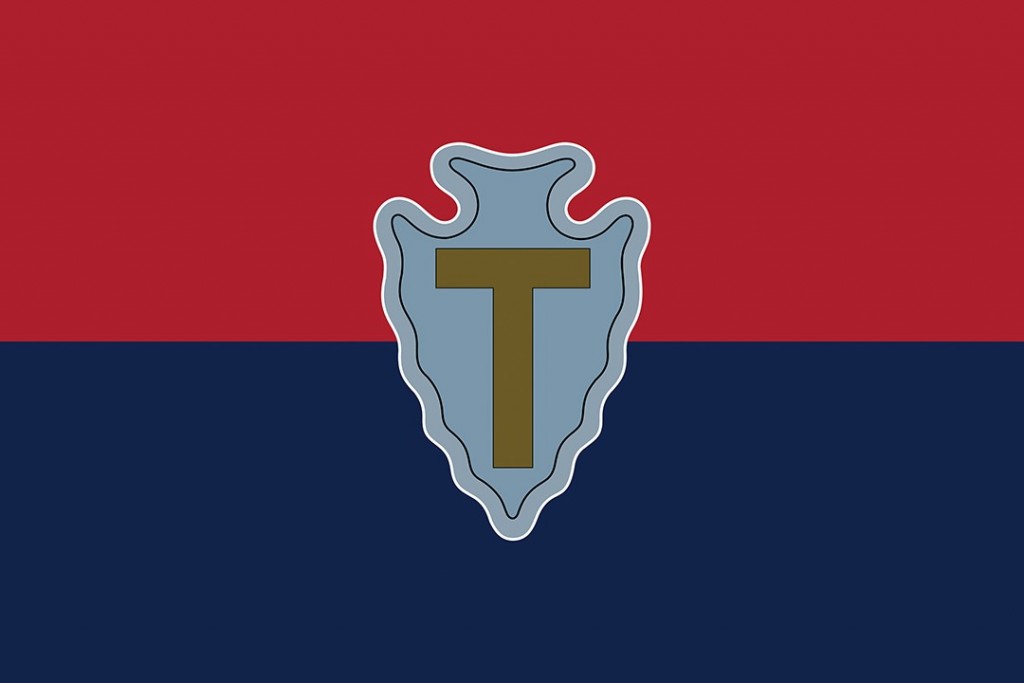 Flag graphic for US 36th Infantry Division