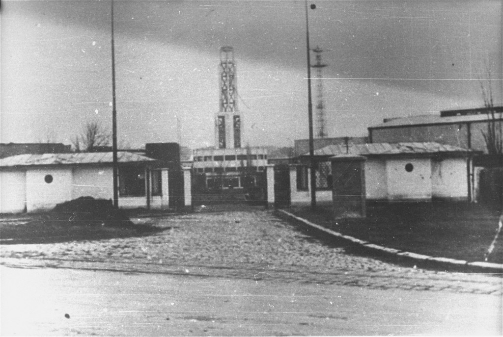 View of the Sajmiste internment camp in Serbia. Zemun, Yugoslavia, 1941-1944. [LCID: 90171]