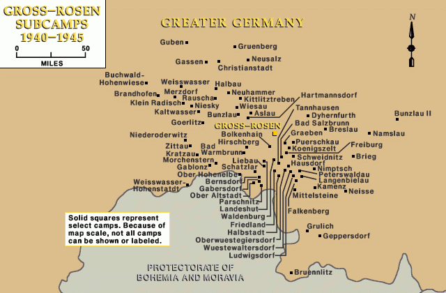 Gross-Rosen subcamps, 1940-1945