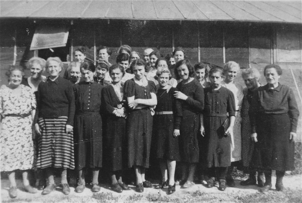 Prisoners at Gurs detention camp. Gurs, France, ca. [LCID: 03086]