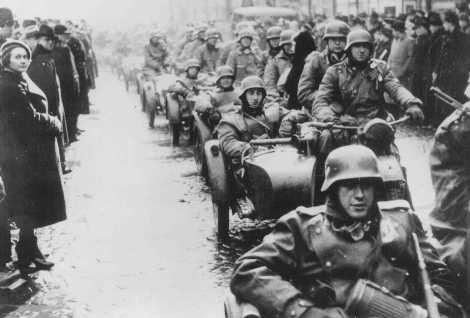 German troops occupy Prague. Czechoslovakia, March 15, 1939. [LCID: 70004]