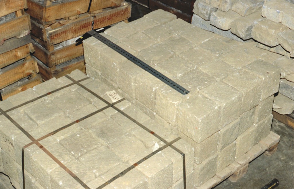 Granite quarried in Mauthausen