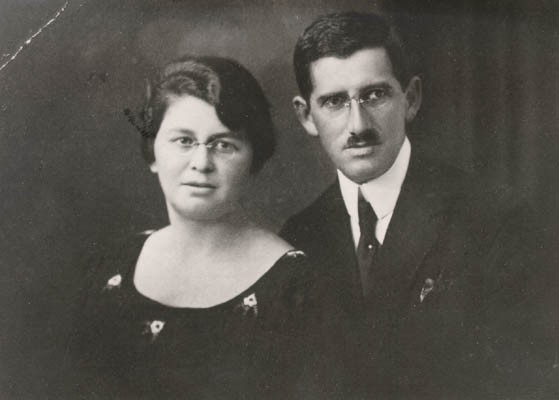 Regina's parents, Pola and Isak. Poland, ca. 1934.