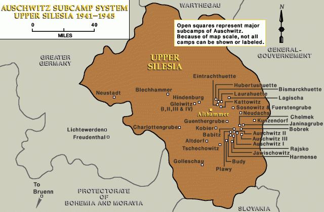 Auschwitz subcamps, Althammer indicated [LCID: auc72100]