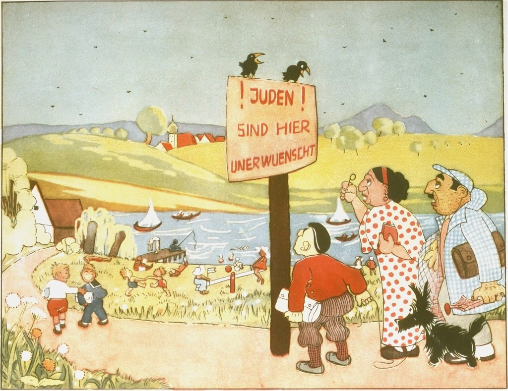 Illustration from an antisemitic children's primer.