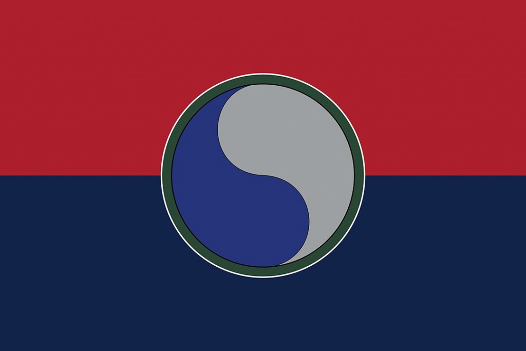 Flag graphic for US 29th Infantry Division