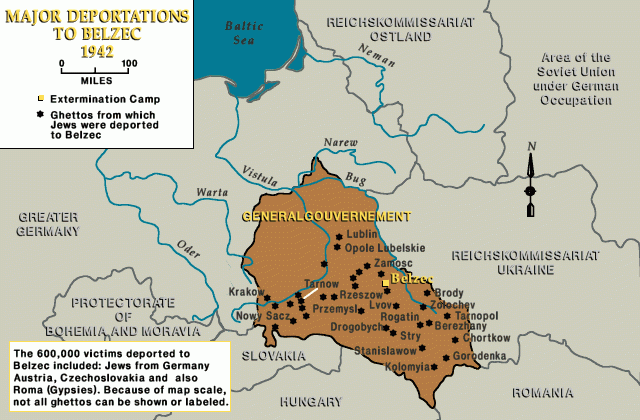 Major deportations to Belzec, 1942 [LCID: bez78040]