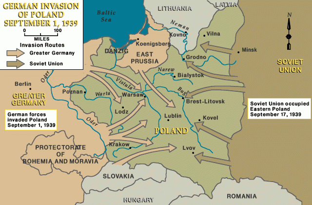 German invasion of Poland, September 1939