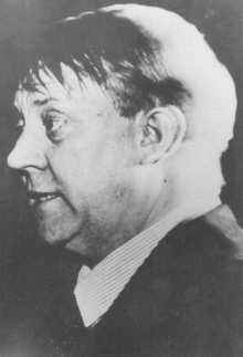 Vidkun Quisling, pro-German Norwegian Fascist leader.