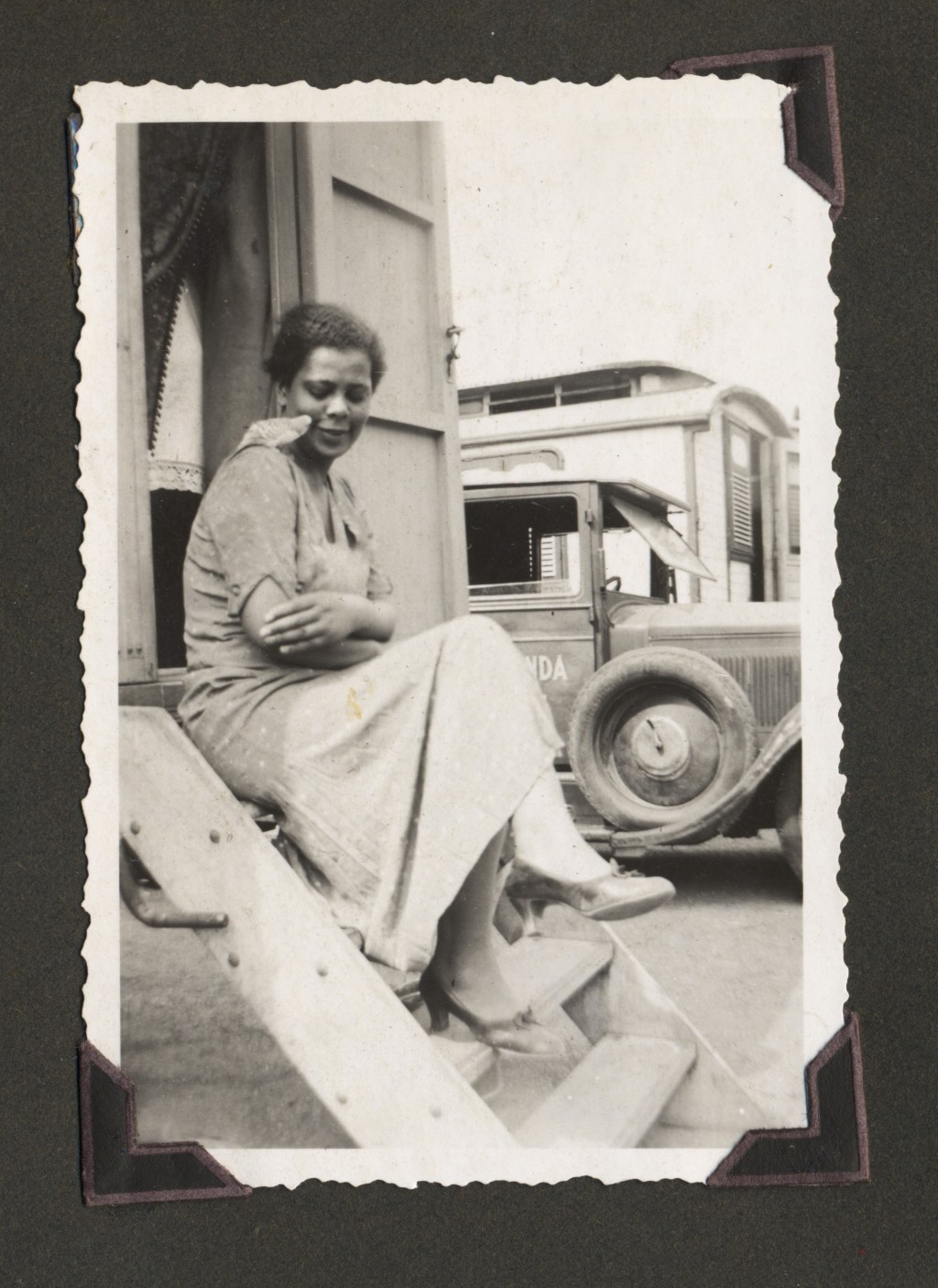 Josefa Boholle in the Deutsche Afrika-Schau, ca. 1936-37