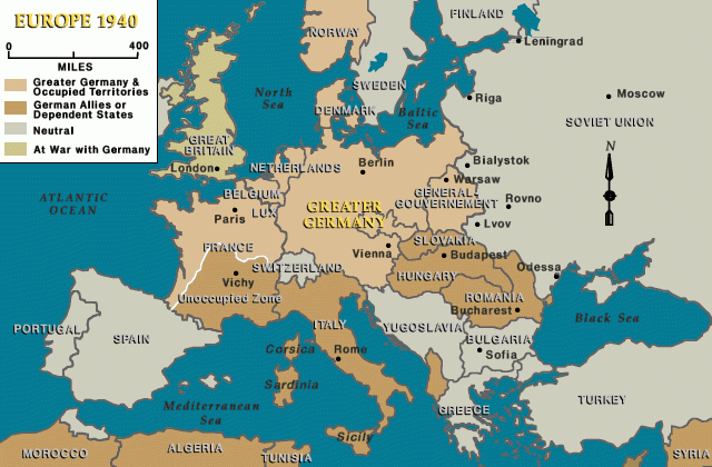 Europe, 1940