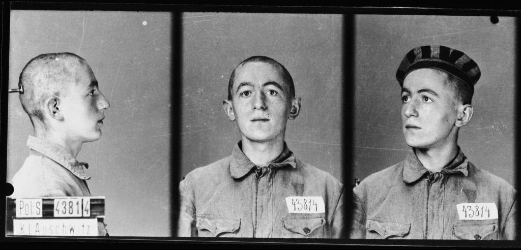 A French political prisoner at Auschwitz-Birkenau. [LCID: 87228]