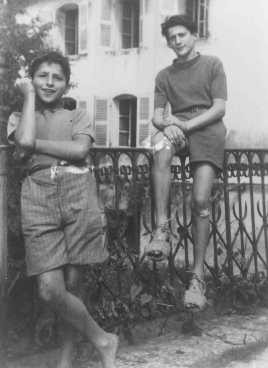 These Jewish children from the Children's Aid Society (OSE) home in Izieu were arrested and deported on the orders of Lyon Gestapo ... [LCID: 73846]