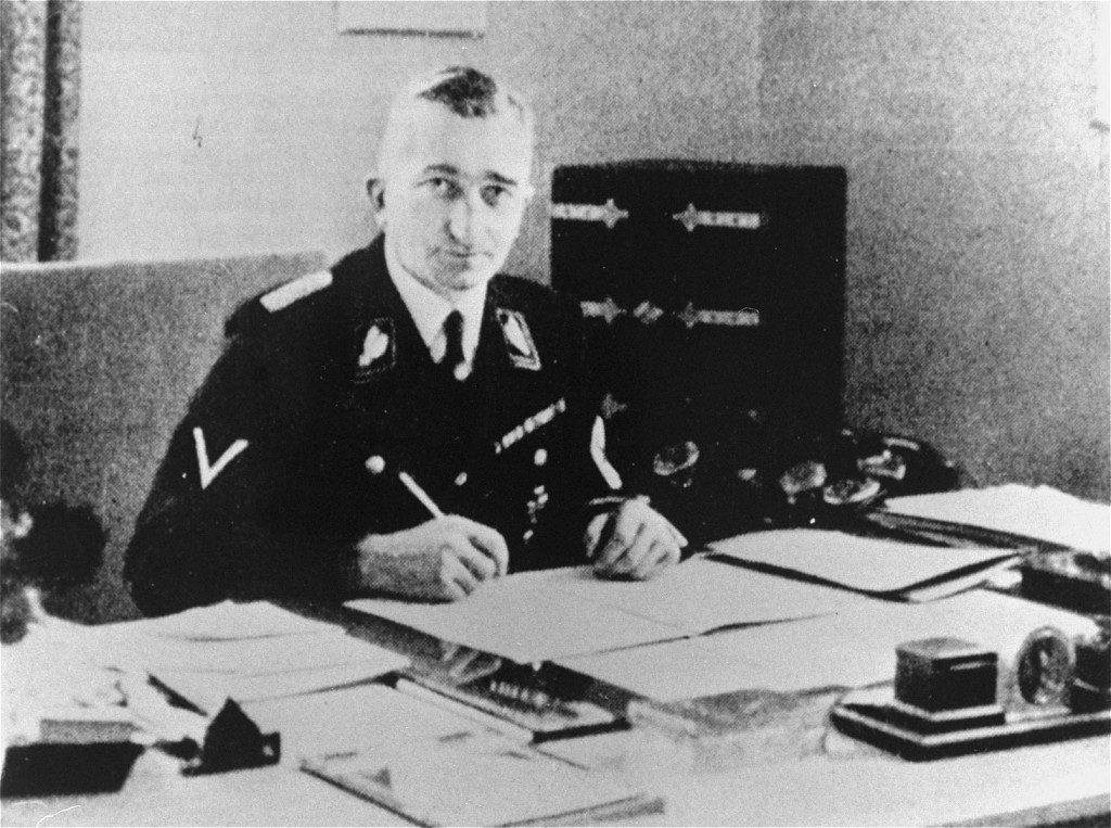 Arthur Nebe, head of the Nazi criminal police (Kripo).
