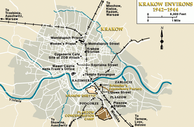 Krakow environs, 1942-1944