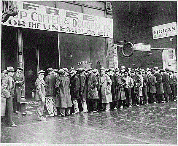 <p>The stock market on Wall Street crashed on October 29, 1929, a pivotal contribution to the Great Depression — a decade-long economic catastrophe. By 1933, nearly 13 million Americans were unemployed.  </p>