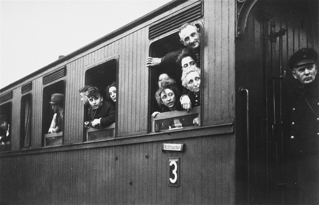 Deportation of Jews to Riga, Latvia. Bielefeld, Germany, December 13, 1941. [LCID: 5123]
