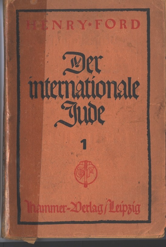 By 1922, The International Jew was already in its 21st printing in Germany. [LCID: p0005]