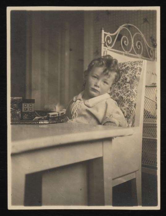 Pre-war photograph of Werner Teitz