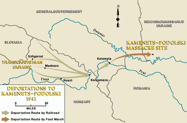 Deportations to Kamenets-Podolski, 1941 [LCID: kap78050]