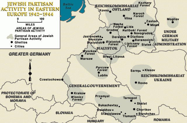 Jewish partisan activity in eastern Europe, 1942-1944 [LCID: eeu75180]