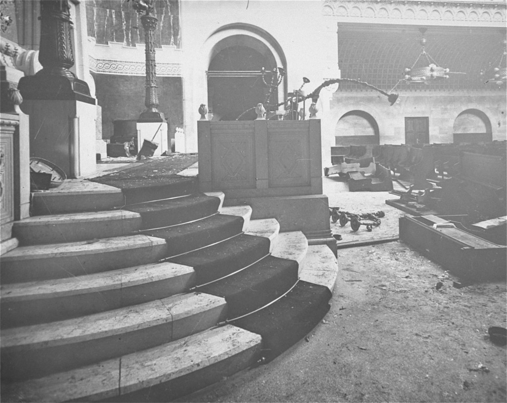 The New Synagogue in Trieste, opened in 1912 and desecrated by the Nazis on July 18, 1942. [LCID: 86191]