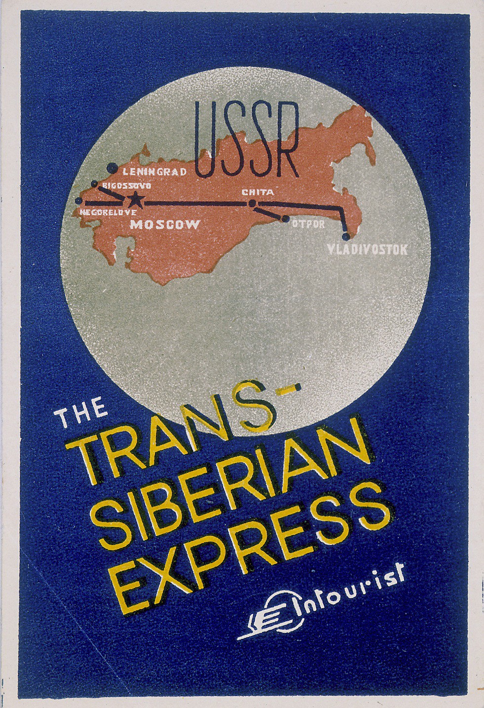 Suitcase label for Trans-Siberian Express [LCID: 2000si34]