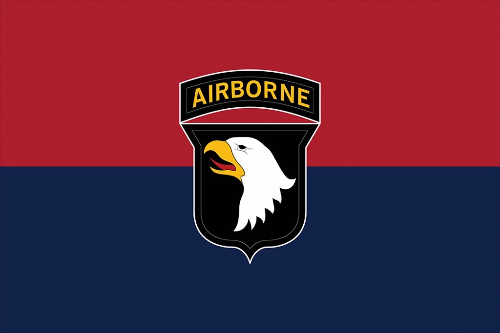 Flag graphic for US 101st Airborne Division