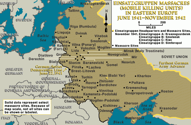 Einsatzgruppen massacres in eastern Europe (enlargement) [LCID: eeu73050]