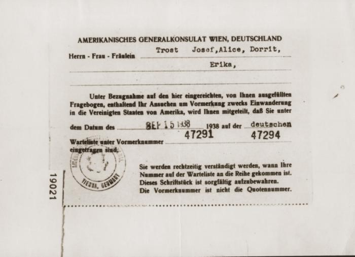 Immigration to the United States 1933–41