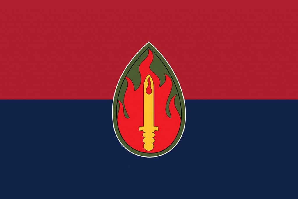 Flag graphic for US 63rd Infantry Division