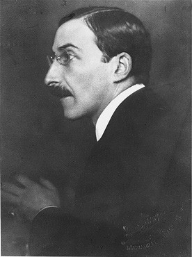 Stefan Zweig in Vienna, ca. 1920