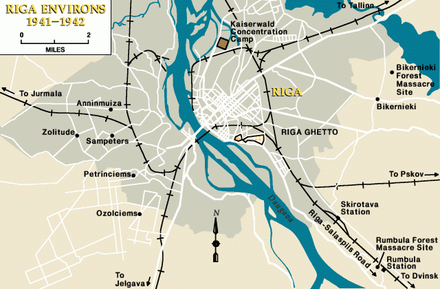 Riga environs, 1941-1942
