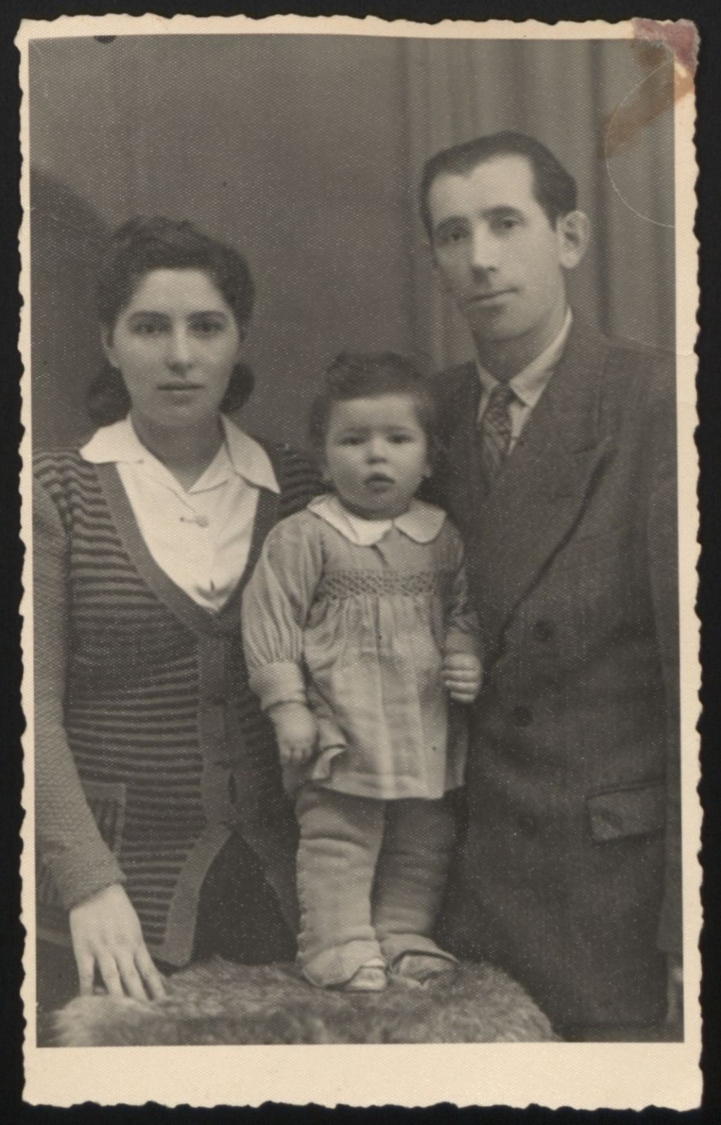 Family Photo Taken at the Rivoli DP Camp