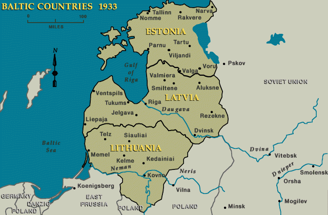 Baltic Countries, 1933 [LCID: bal19010]