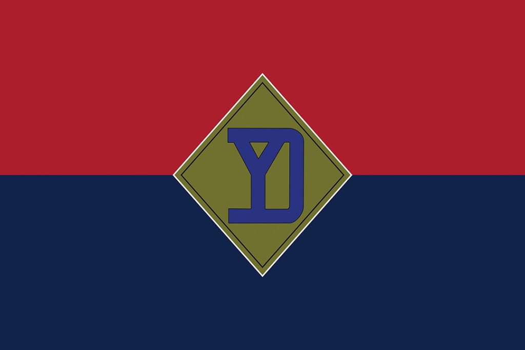 Flag graphic for US 26th Infantry Division